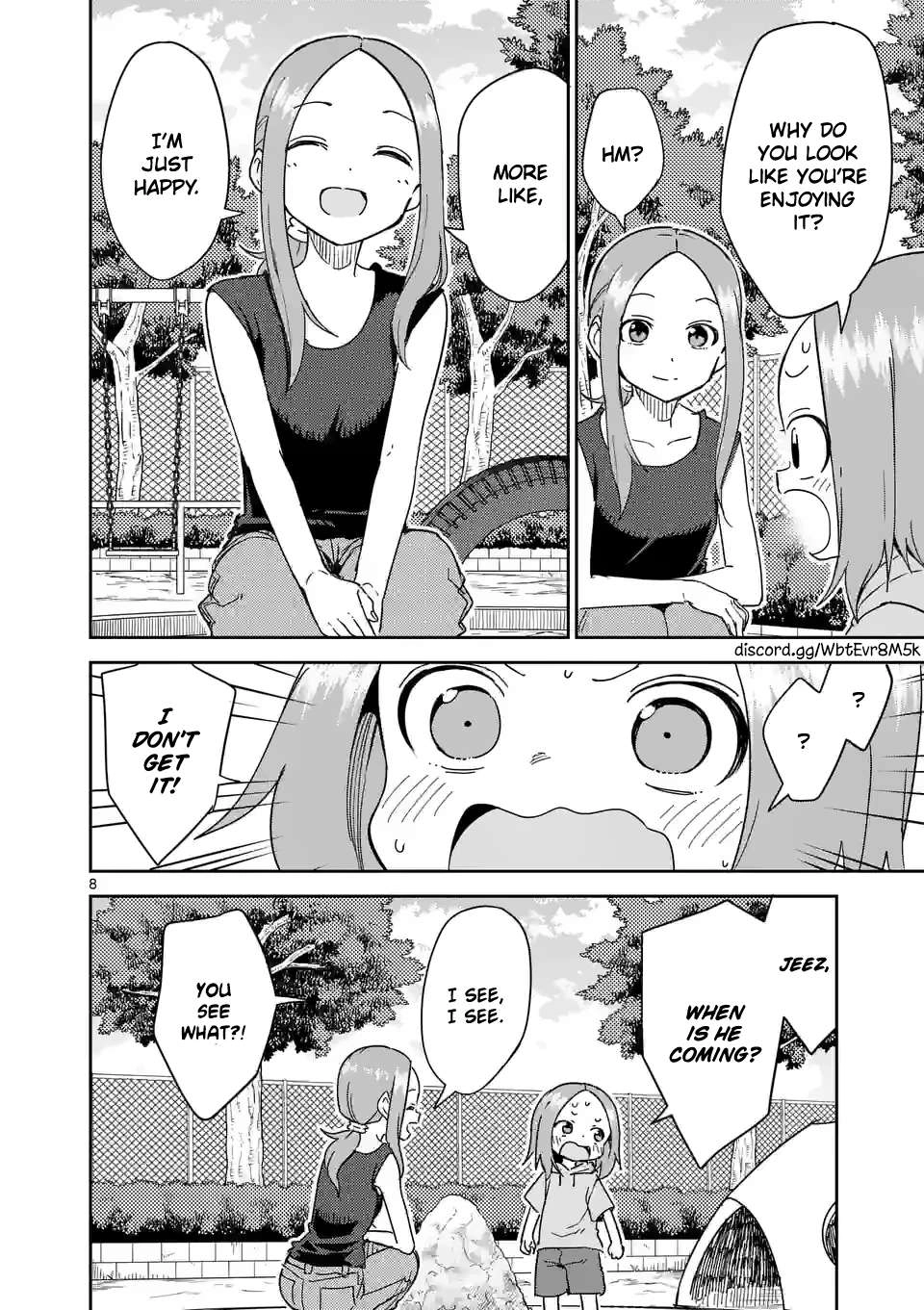 Karakai Jouzu no (Moto) Takagi-san Chapter 294 8